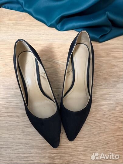 Туфли h&m черные 38р-р