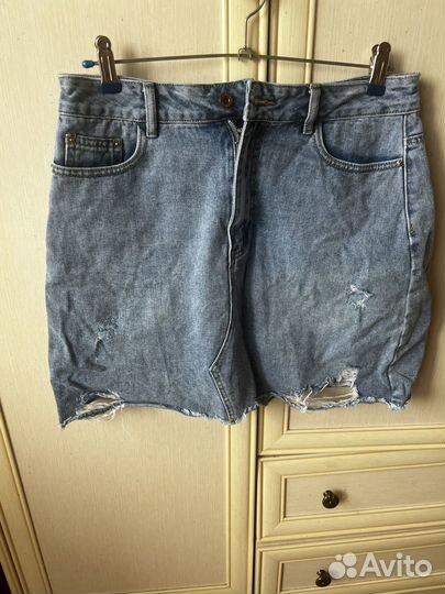 Юбка джинсовая