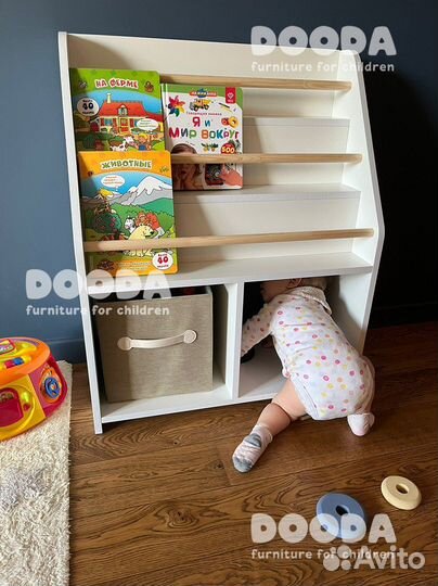 Стеллаж детский для игрушек Bummi 2 от Dooda Монте