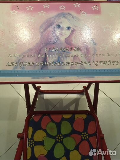 Детский стол и стул