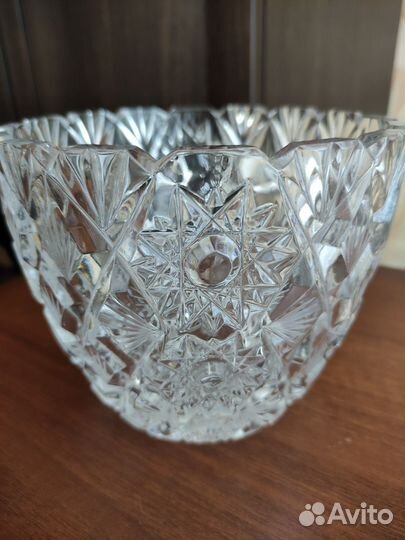 Салатник хрустальный