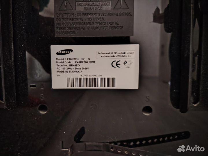 Телевизор samsung LE40R72B