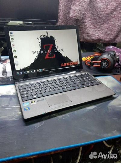 Игровой Асер i5 4 Ядра 2 Видюхи 500 Гб