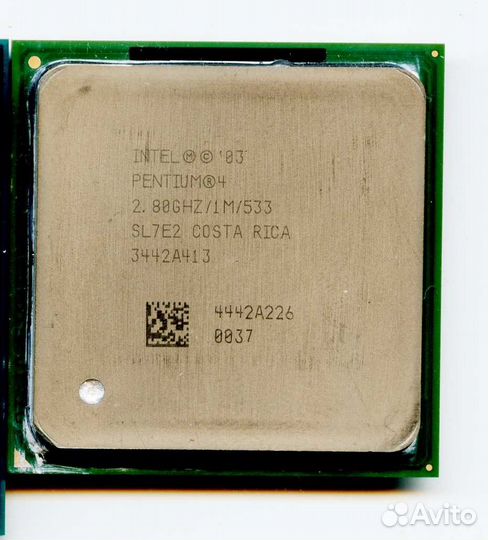 Процессор Socket-478 Intel Pentium 4 Prescott 2,8G