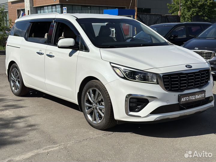 Аренда авто под выкуп минивен Kia Carnival 2019