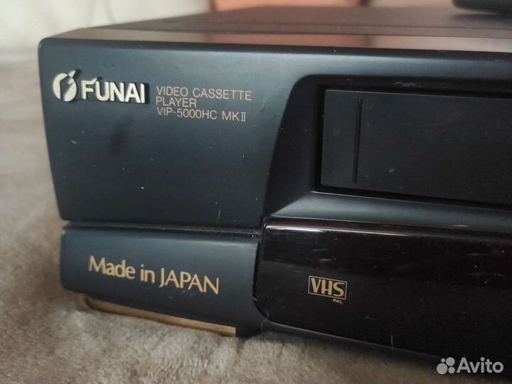 Видеомагнитофон funai vip 5000hc mk