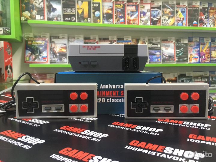 8-bit (Dendy) Mini Game (620 Встроенных игр)