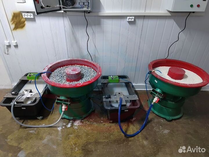 Галтовка чёрных сталей, цвет и нерж металлов