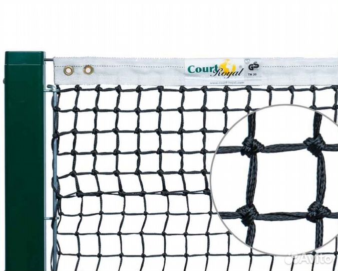 Сетка и столбы для большого тенниса