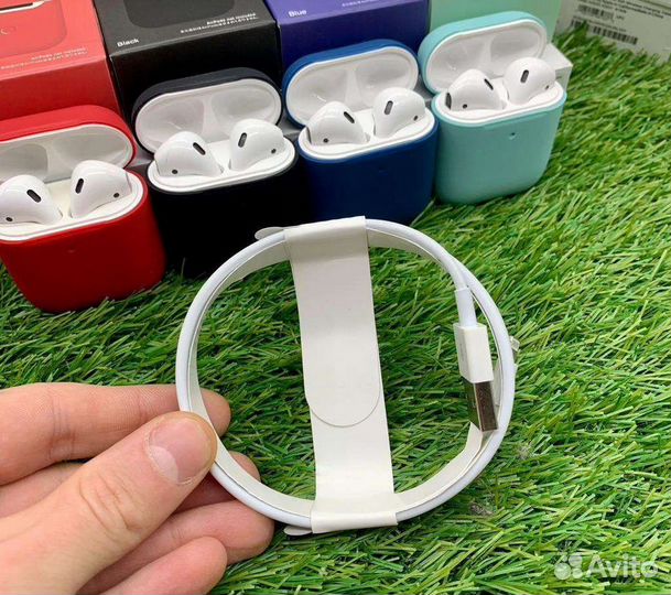 Airpods 2 Premium (заводское качество 1к1 + 3imei)