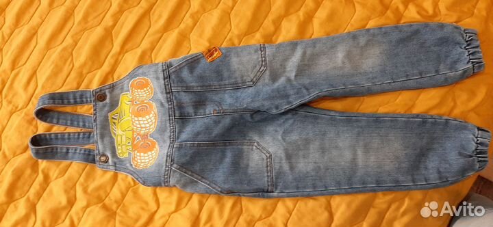 Джинсовый комбинезон 110 размер