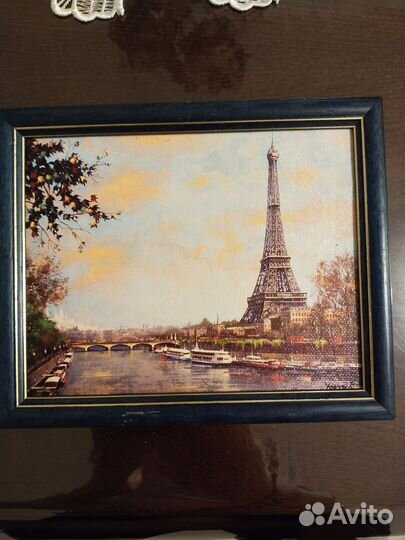 Картина пейзаж Париж