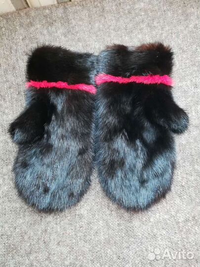 Варежки меховые