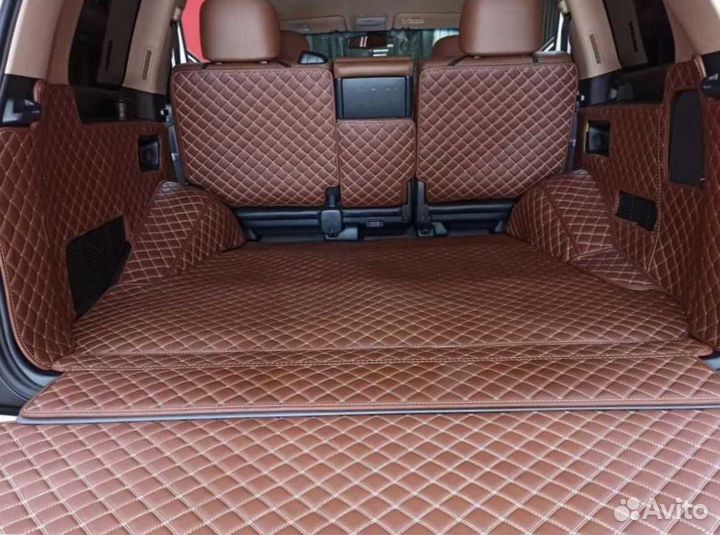 Ковры в салон на toyota land cruiser