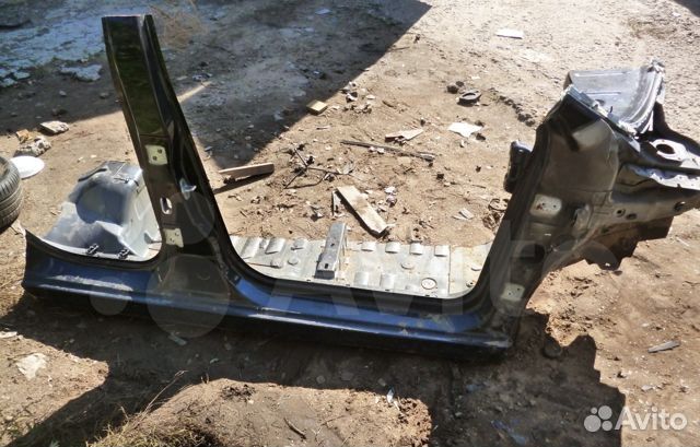 Peugeot 207 порог со стойками правый