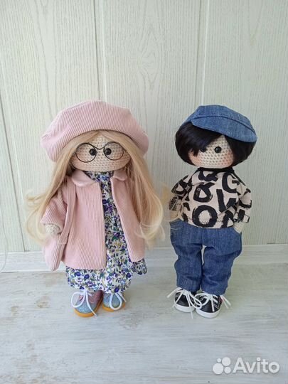 Вязаная кукла