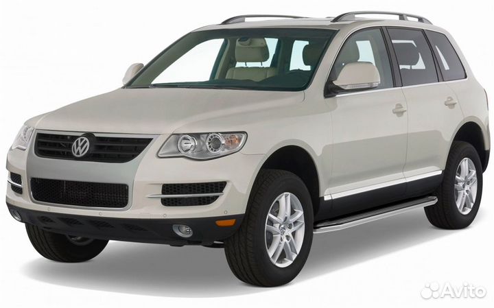 Пороги-подножки (комплект) Volkswagen Touareg 1