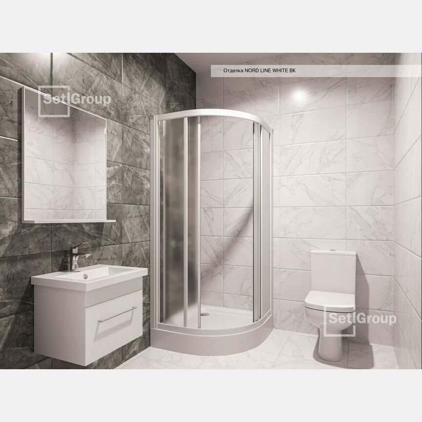 1-к. квартира, 43,5 м², 1/12 эт.