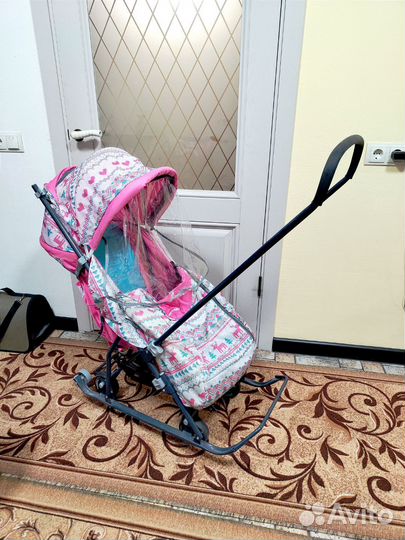 Санки коляска Nika kids 