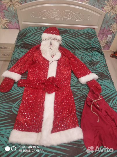 Костюм деда мороза и снегурочки