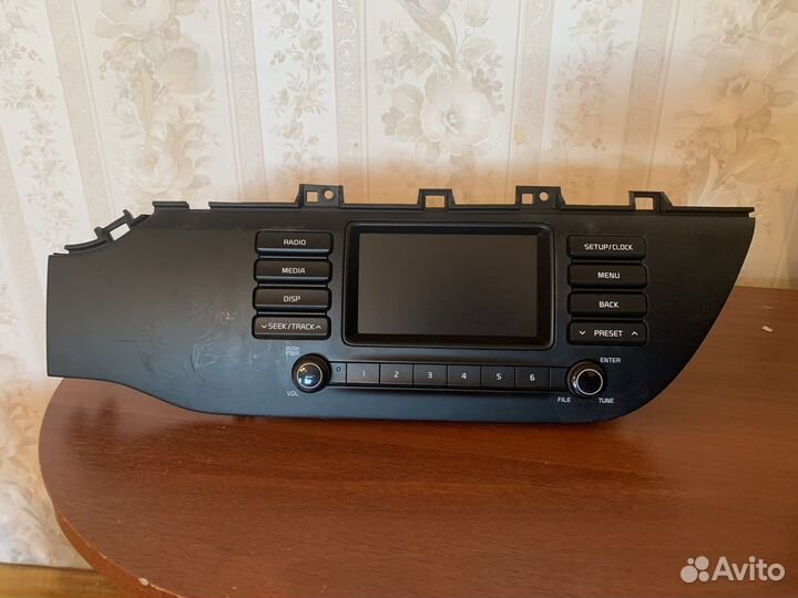 Магнитола штатная Kia rio X-Line