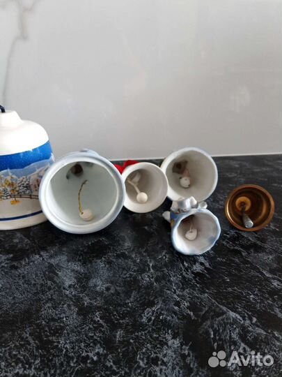 Колокольчики фарфоровые