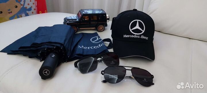 Зонт с логотипом автомобиля Mercedes-Benz автомат