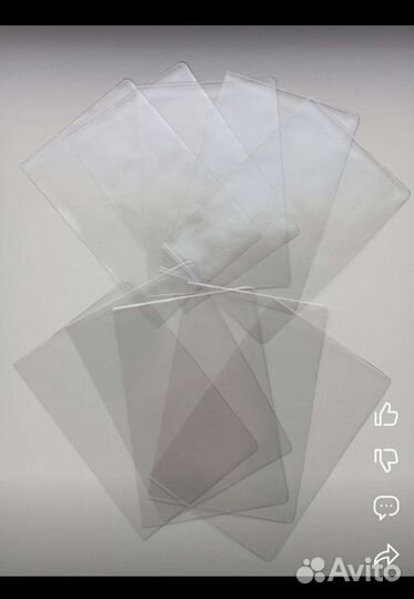 Чехлы вкладыши на страницы паспорта, обложки