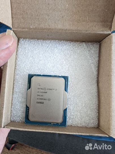 Процессор intel core i3 12100f