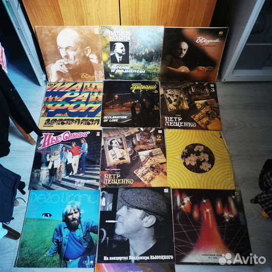 Виниловые пластинки СССР