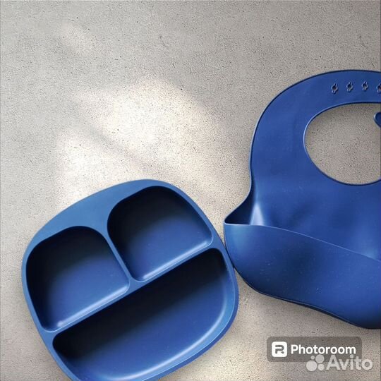 Силиконовая детская посуда