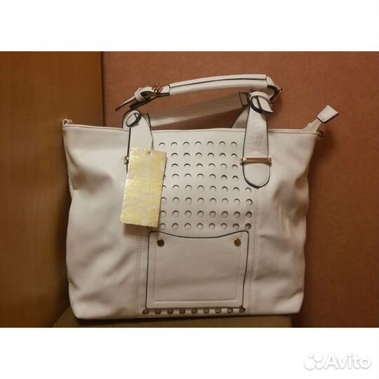 Сумка новая Zarina белая