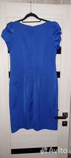 Платье синее