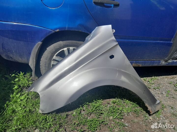 Крыло переднее левое Шевроле Авео т250,2007г