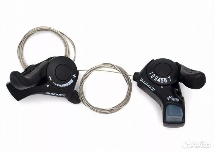 Рукоятки переключения передач, комплект (3+7 ск.)