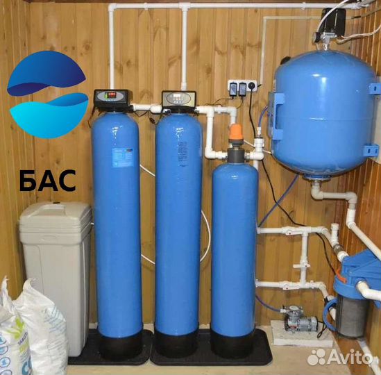 Фильтр для воды безреагентный, обезжелезивание