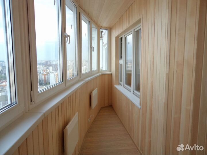 Остекление балконов