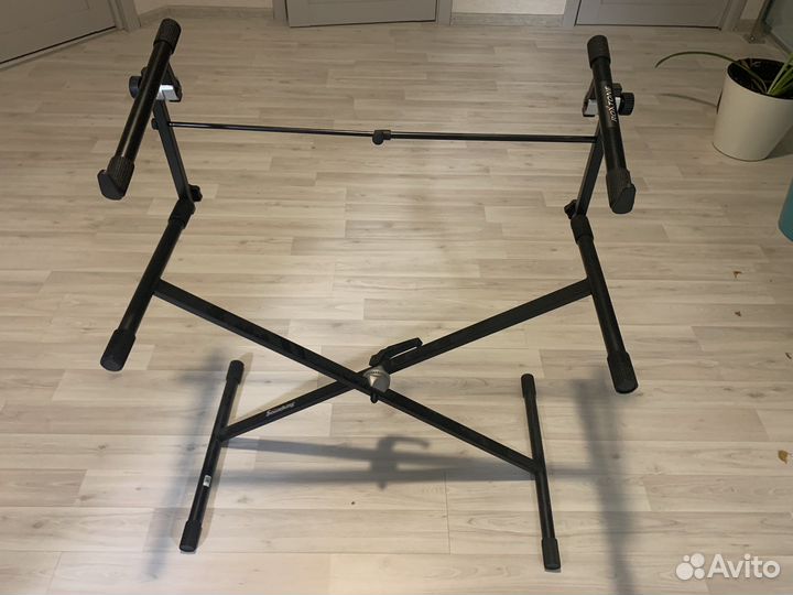 Стойка для синтезатора пианино. 2 уровня