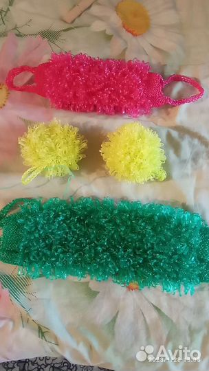 Мочалка ручной работы