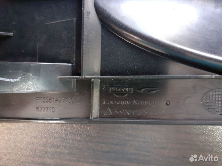 Рамка магнитолы Nissan Qashqai j10