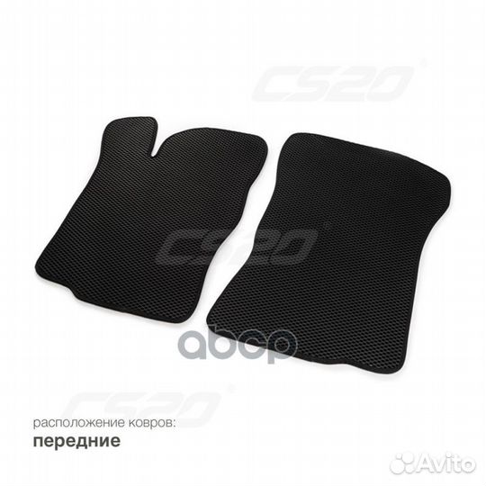 Коврики салона LADA Granta материал EVA черный