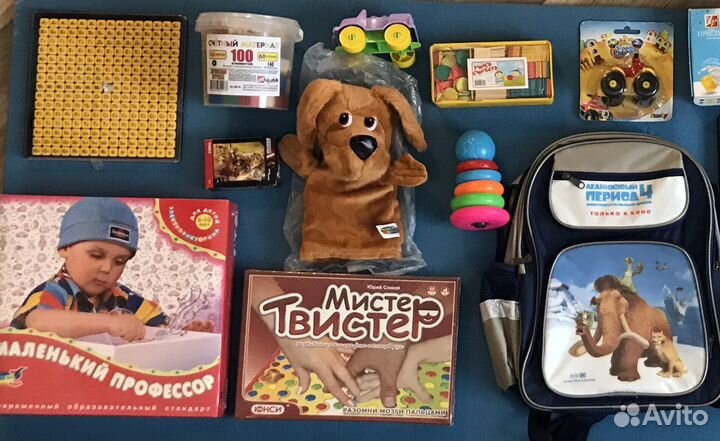 Игрушки, настольные игры и для творчества, поделок