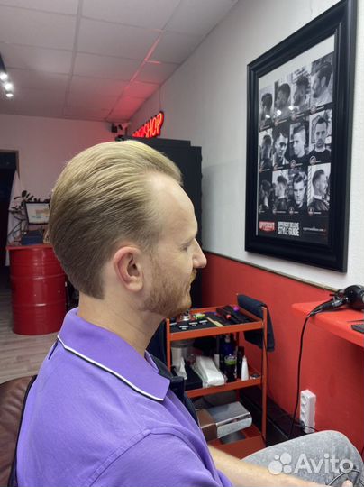 Мужские стрижки, борода, окрашивание, барбер