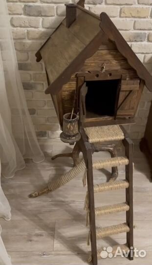 Домик когтеточка для кошки собаки