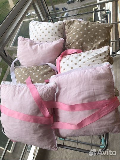 Бортики подушки