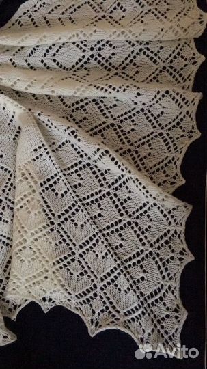 Шаль ажурная