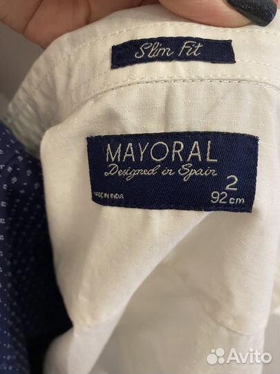 Рубашки mayoral для мальчика