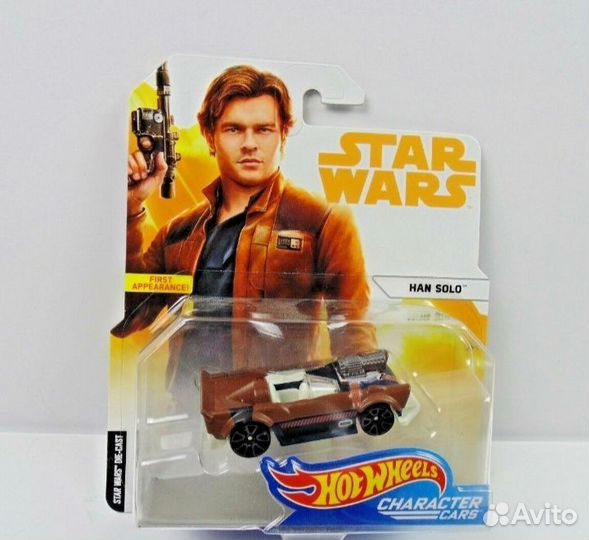 Машинка Hot wheels Star Wars Хан Соло FJF78