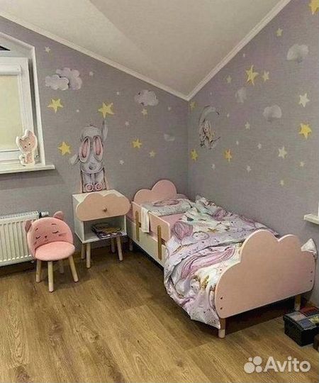 Детская кровать чердак с лестницей