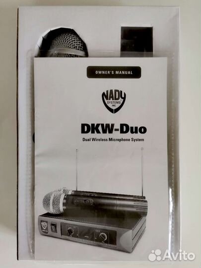 Беспроводные микрофоны Nady DKW DUO, США